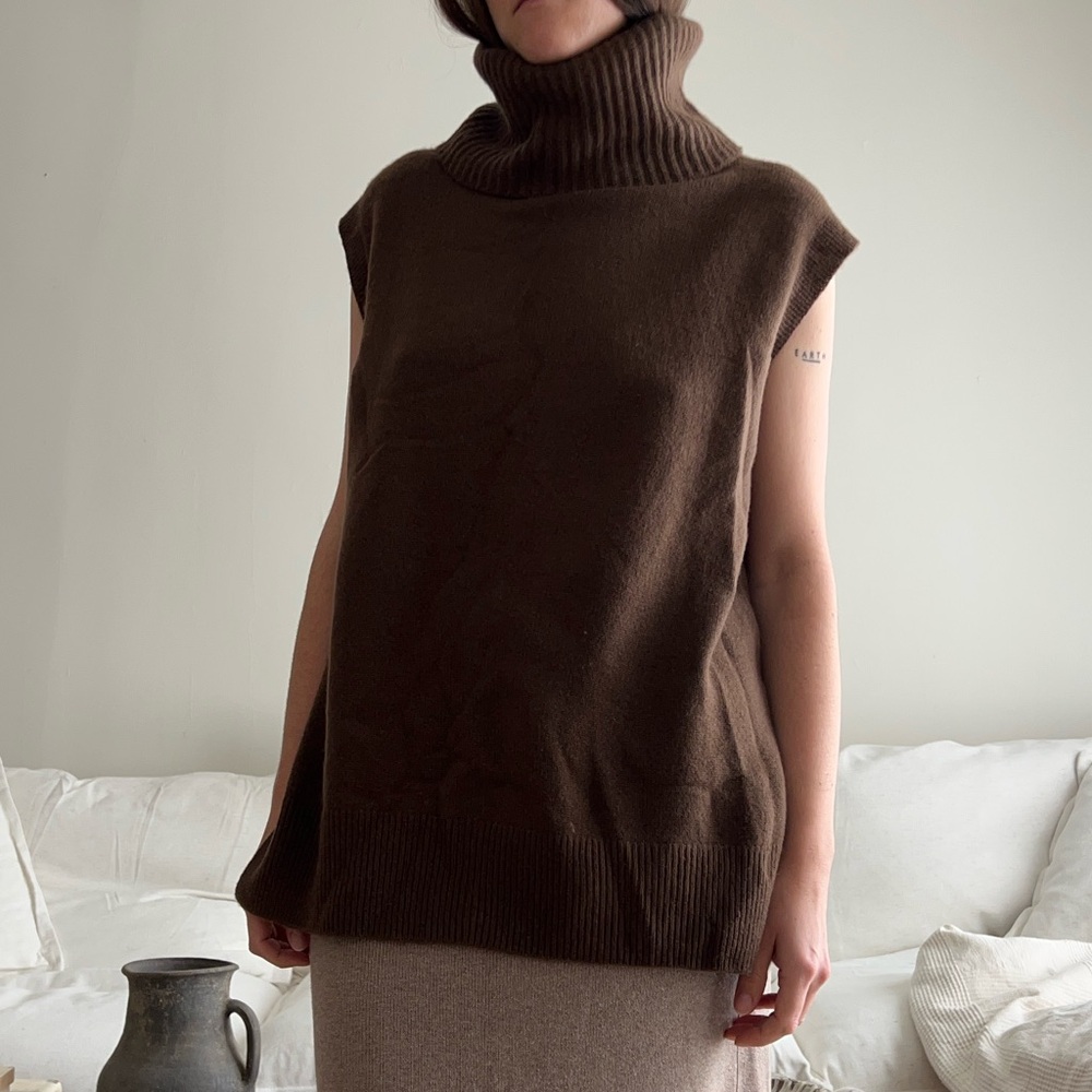 NakedCashmere Chocolate Brown Sweater